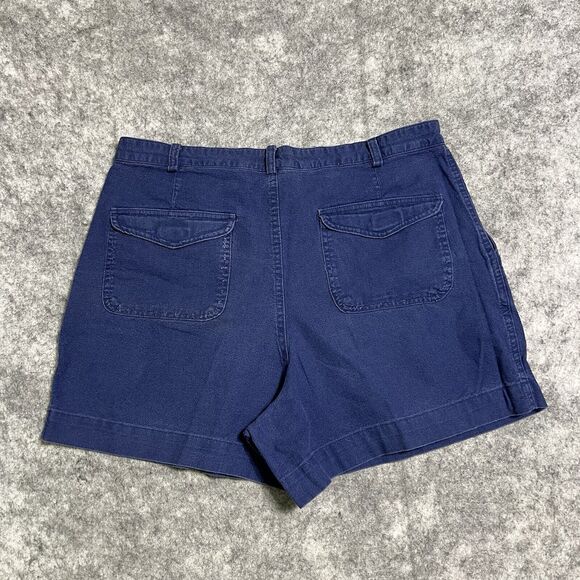 Vintage Patagonia Chino Shorts Mens Tag 38 Fit 36 Blue Double Pleat Evenly Faded - Picture 3 of 14